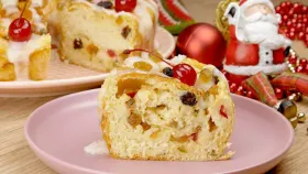 Receita de Rosca de Natal com Frutas Cristalizadas | Tradição Festiva