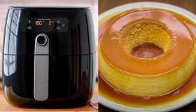 Receita de Pudim de Leite Condensado na Airfryer | Sobremesa Fácil