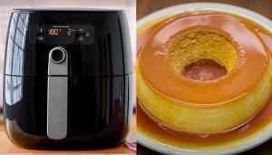 Receita de Pudim de Leite Condensado na Airfryer | Sobremesa Fácil
