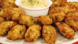 Bolinho de Arroz Simples na Airfryer Bolinho de Arroz Simples na Airfryer
