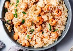 Arroz Cremoso de Camarão Arroz Cremoso de Camarão