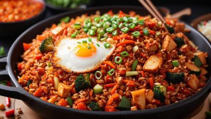 Receita de Arroz de Gochujang Picante | Prato Coreano Autêntico