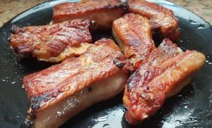 Receita de Costelinha de Porco Caramelizada na Airfryer | Crocante
