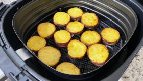 Receita de Batata-doce na Airfryer | Opção Fit Saudável