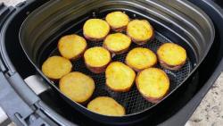Batata-doce na Airfryer Batata-doce na Airfryer