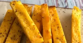 Receita de Polenta Frita Crocante na Airfryer | Aperitivo Sem Óleo