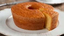 Bolo de Banana Fofinho