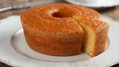 Receita de Bolo de Banana Fofinho com Canela | Receita Caseira Rápida