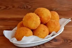 Bolinho de Palmito na Airfryer Bolinho de Palmito na Airfryer