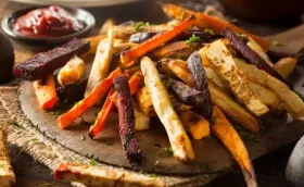 Receita de Legumes Crocantes Temperados na Airfryer | Petisco Fit