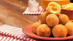 Bolinha de Queijo sem Glúten na Airfryer Bolinha de Queijo sem Glúten na Airfryer