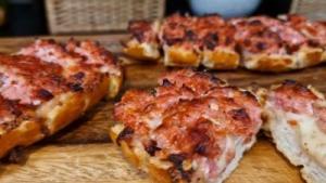 Receita de Pão com Linguiça na Airfryer | Lanche Rápido e Saboroso