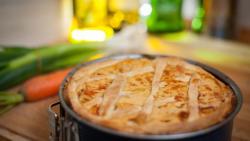 Tortinha de Legumes com Frango na Airfryer Tortinha de Legumes com Frango na Airfryer