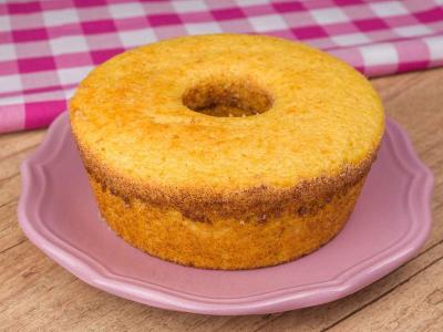 Receita de Bolo de Fubá Fofinho na Airfryer | Café da Manhã
