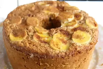 Receita de Bolo Fit de Banana com Aveia | Café da Manhã Saudável