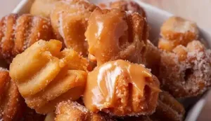 Receita de Minichurros Crocantes na Airfryer | Doce Sem Fritura