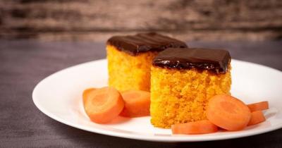 Receita de Bolo de Cenoura Fofinho na Airfryer | Cobertura Perfeita