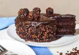 Receita de Bolo de Chocolate Zero Açúcar | Sobremesa Diet Deliciosa