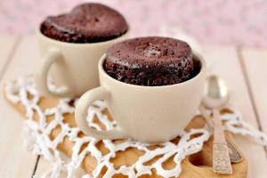 Receita de Bolo de Chocolate no Micro-ondas em 10 Minutos | Super Fácil