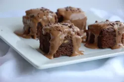 Bolo de Chocolate com Banana Fácil