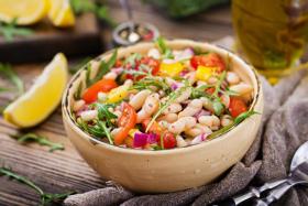 Receita de Vinagrete de Feijão Fradinho | Salada para Churrasco