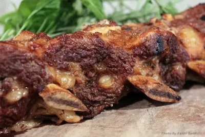 Receita de Costela Assada no Forno | Carne Desfiando dos Ossos