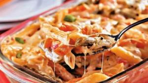 Receita de Macarrão de Forno Gratinado | Almoço em Família