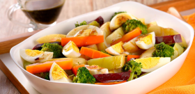 Receita de Salada de Legumes no Vapor | Acompanhamento Saudável