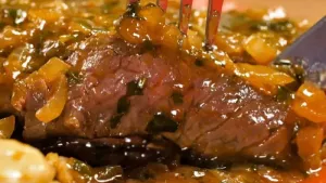 Receita de Steak Diana Clássico | Filé ao Molho de Cogumelos e Conhaque