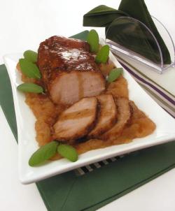 Pernil ao Molho de Maçã