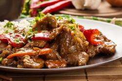 Bisteca de Porco com Shoyu Bisteca de Porco com Shoyu