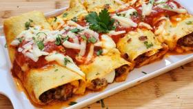 Receita de Panqueca de Carne Moída Suculenta | Molho Especial