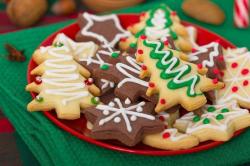 Biscoito de Natal de Nozes Biscoito de Natal de Nozes