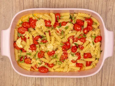 Receita de Macarrão de Forno com Gorgonzola | Massa Cremosa