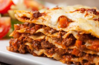 Receita de Lasanha de carne moída